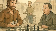 Vtip: Chuck Norris hrá šachy bielymi figúrkami…