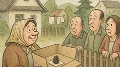 Vtip: Darujem. Zn.: figa borová