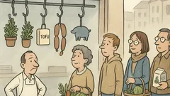 Vtip: Ako sa hovorí ľuďom, ktorí nejedia mäso?