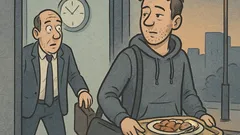 Vtip: Programátor ide o 18:00 z práce