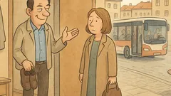 Vtip: Drahá, rozdiel medzi autobusom a taxíkom?