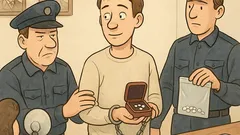 Vtip: Recidivista z roku 1836 opäť zatknutý