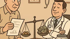 Vtip: U lekára: Prečo mám zlé výsledky?