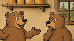 Vtip: Príde medvedík do brloha...