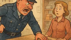 Vtip: Rozčúlený policajt vtrhne do Mototechny