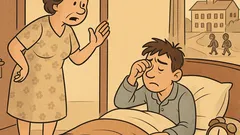 Vtip: Synáčik, vstávaj, je krásny deň