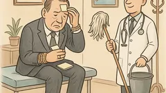 Vtip: Miliardár sa sťažuje lekárovi…