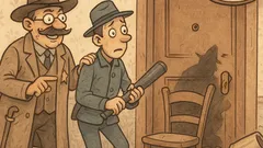 Vtip: Polícia prenasleduje banditu do hotela