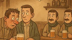 Vtip: V krčme muž zíza na dvojičky