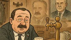 Vtip: Prestane Slota niekedy piť?