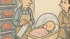 Vtip: Čo majú spoločné novorodenec a mäso?