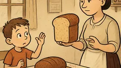 Vtip: Malý Dežo hovorí mamičke o chlebe