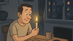 Vtip: Kedy muž myslí na večeru?