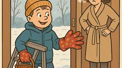 Vtip: Janko hovorí mamičke: Idem na čerešne…