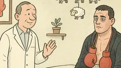 Vtip: Boxer sa sťažuje, že nespí