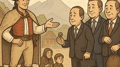 Vtip: Jánošík by prijal našich politikov...