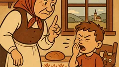 Vtip: Babka napomína vnuka pri kýchaní