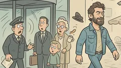 Vtip: Chuck Norris vie tresnúť otočnými dverami.