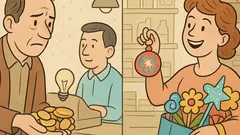 Vtip: Muž zaplatí 6€ za 3€ vec…