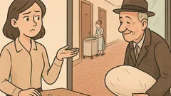 Vtip: Starší pán odchádza z hotela