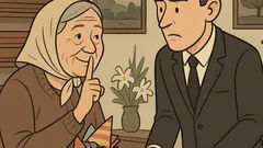 Vtip: Príde starká do pohrebnej služby…