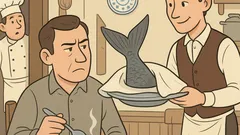 Vtip: Pán vrchný, je to rybacia polievka?