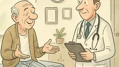 Vtip: Starý pán u doktora...