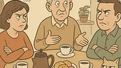 Vtip: Strýko na návšteve a nejde preč