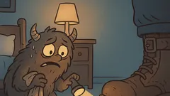 Vtip: Deti sa pred spaním pozrú pod posteľ