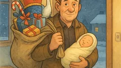 Vtip: Náš ocko je vlastne Mikuláš