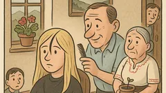 Vtip: Viete, čo znamená pramienok tmavých vlasov?