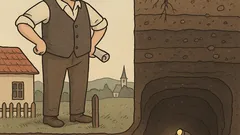 Vtip: Patrí pozemok až po stred Zeme?