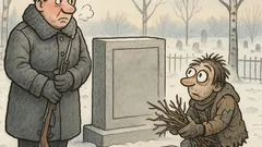 Vtip: Pri hrobe neznámeho vojaka sa otvorí poklop…