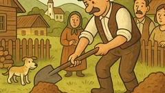 Vtip: Gazda vykopal jamu pre jamu