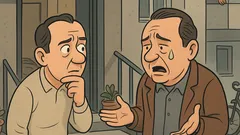 Vtip: Muž sa pýta nariekajúceho kamaráta