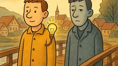 Vtip: Na moste stáli dvaja: On a Off.