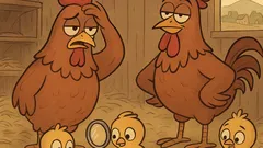 Vtip: Sliepka sa sťažuje kohútovi…