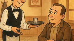 Vtip: Čašník sa pýta hosťa...