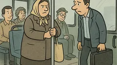 Vtip: Muž hovorí žene v autobuse…