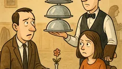 Vtip: Pán vrchný, prečo tri večere?