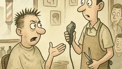 Vtip: Príde zákazník k holičovi...