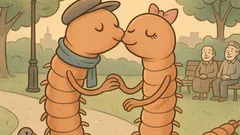 Vtip: Stonožka si dohodne rande v parku…