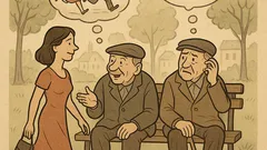 Vtip: Dvaja starí páni sedia na lavičke