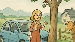 Vtip: Ide blondínka autom a zrazu...