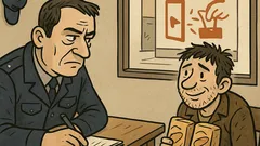 Vtip: Policajt vypočúva zlodeja…