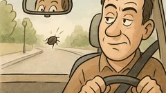 Vtip: Čo preletí chrobáčikovi cez hlavu?