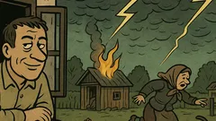 Vtip: Na Záhorí udrie blesk do svokry…