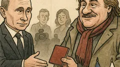 Vtip: Putin sa pýta Depardieua…