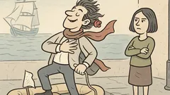 Vtip: Pripomínaš mi plavbu po oceáne…