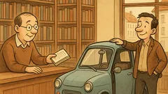 Vtip: Prosím si niečo na čítanie…